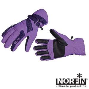 Рукавички жіночі Norfin Windstoper Violet Фотографія
